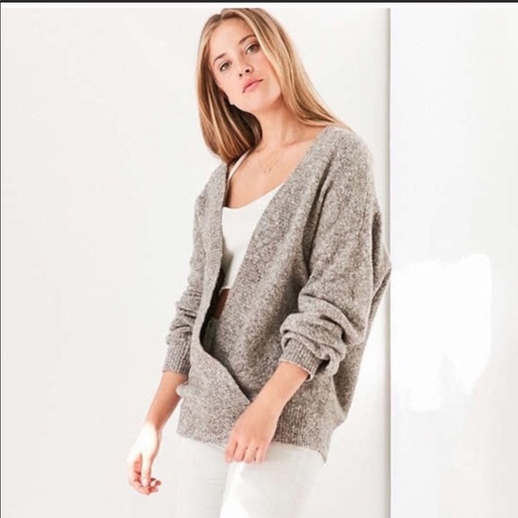Urban Outfitters Surplice Sweater Knit Marled - Picture 2 of 7